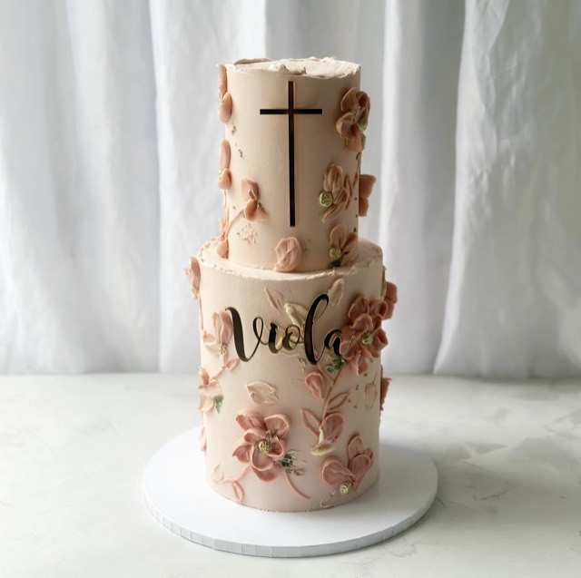 Christening cake design 4